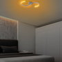 Opviq Lámpara de araña Gris con LED 16W